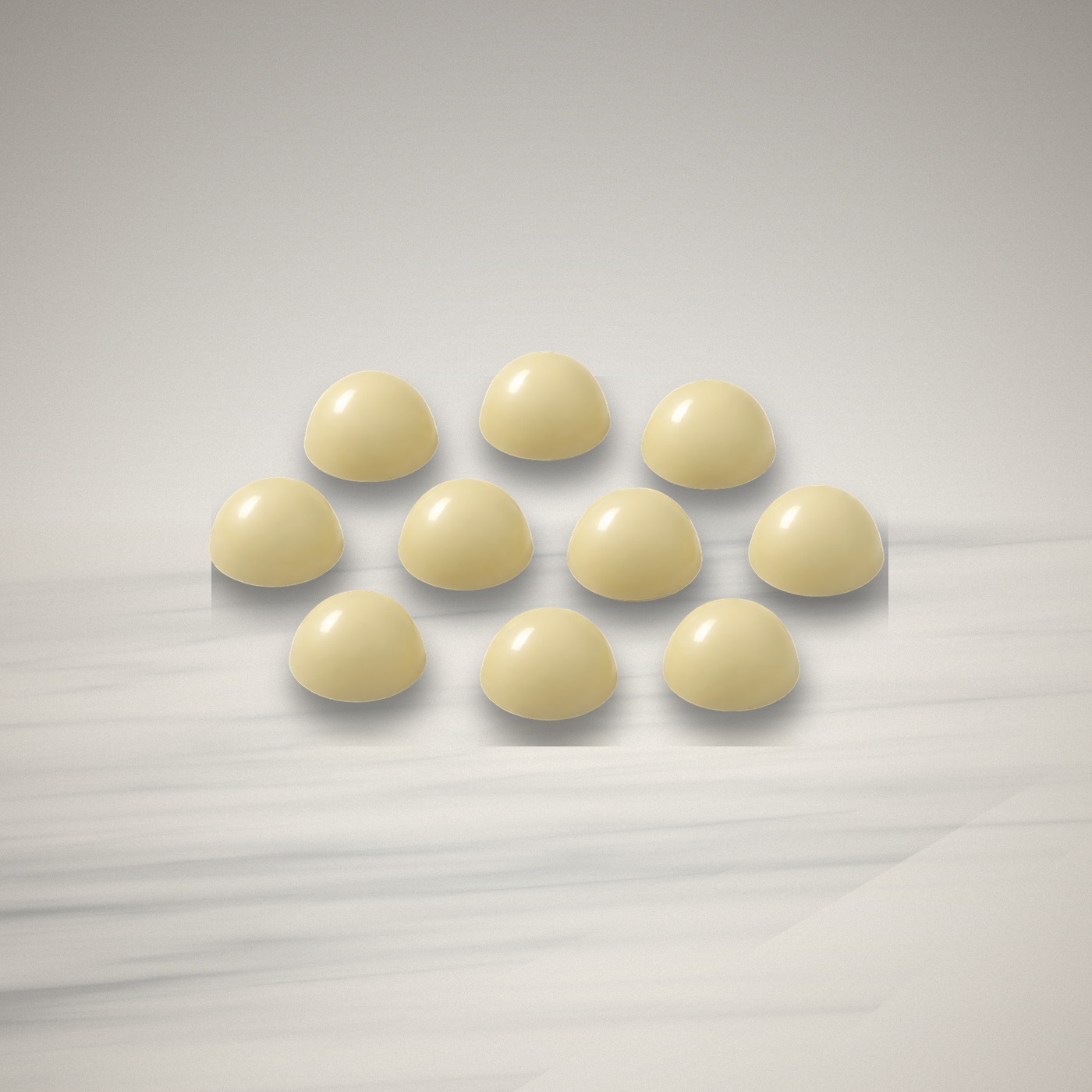 MICRO ZEST — yuzu chocolate pieces, wider view